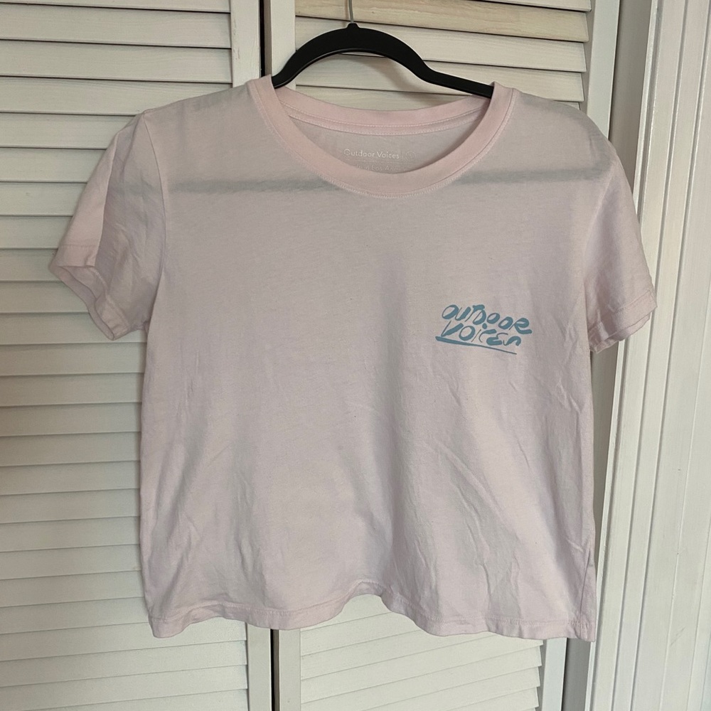 Outdoor Voices Cropped Tee